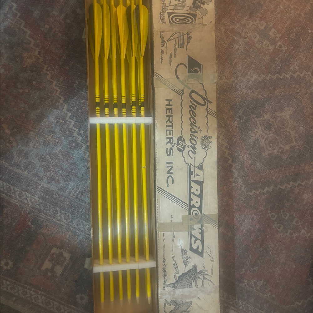 Yellow Precision Arrows by Herter's Inc.